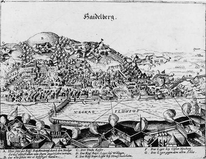 Die Eroberung von Heidelberg 1622